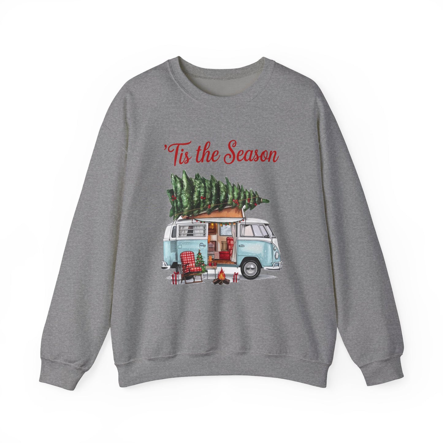 Tis the season Sweatshirt, Christmas Family Sweater, Christmas Holiday Sweatshirt - PopCultureByDesign36