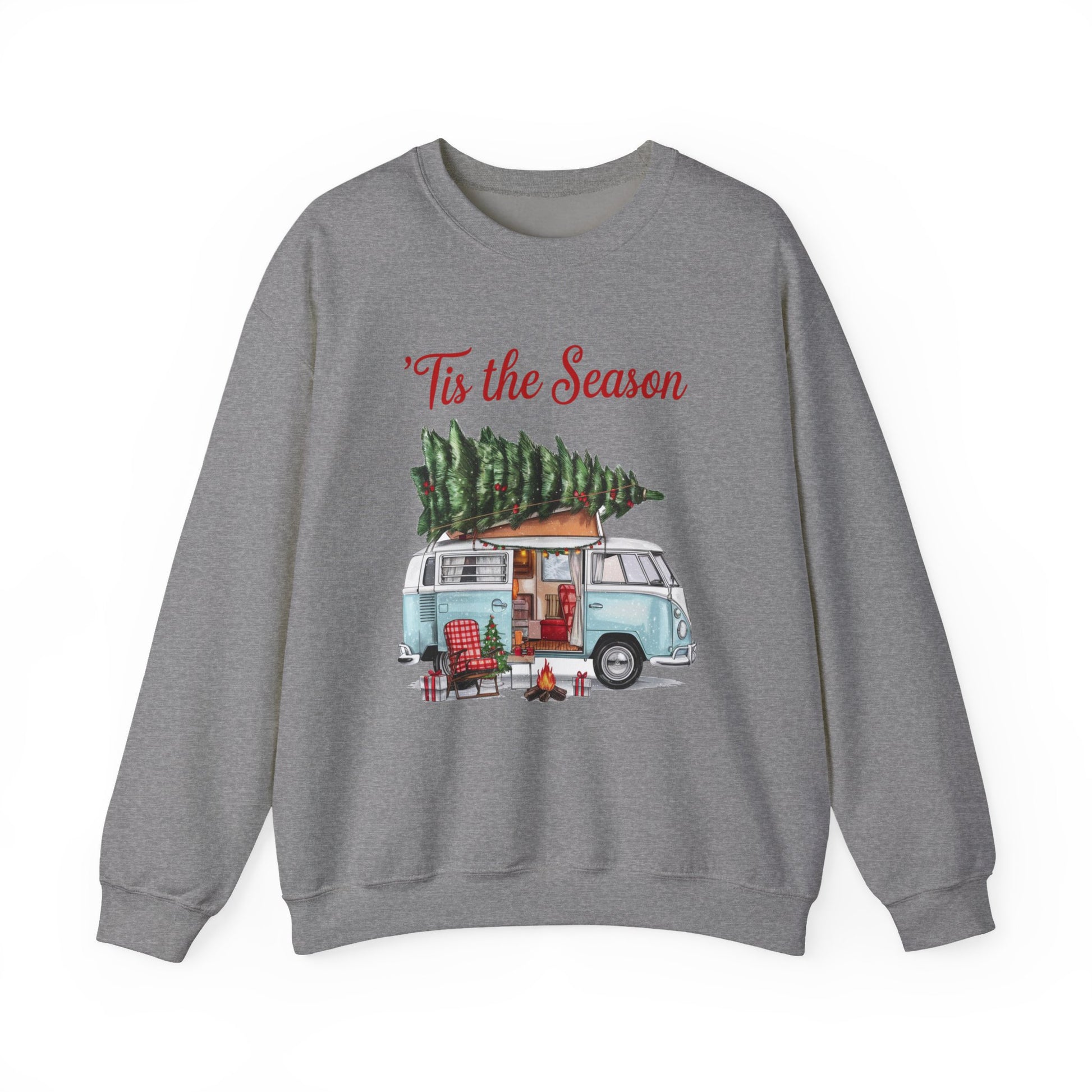 Tis the season Sweatshirt, Christmas Family Sweater, Christmas Holiday Sweatshirt - PopCultureByDesign36