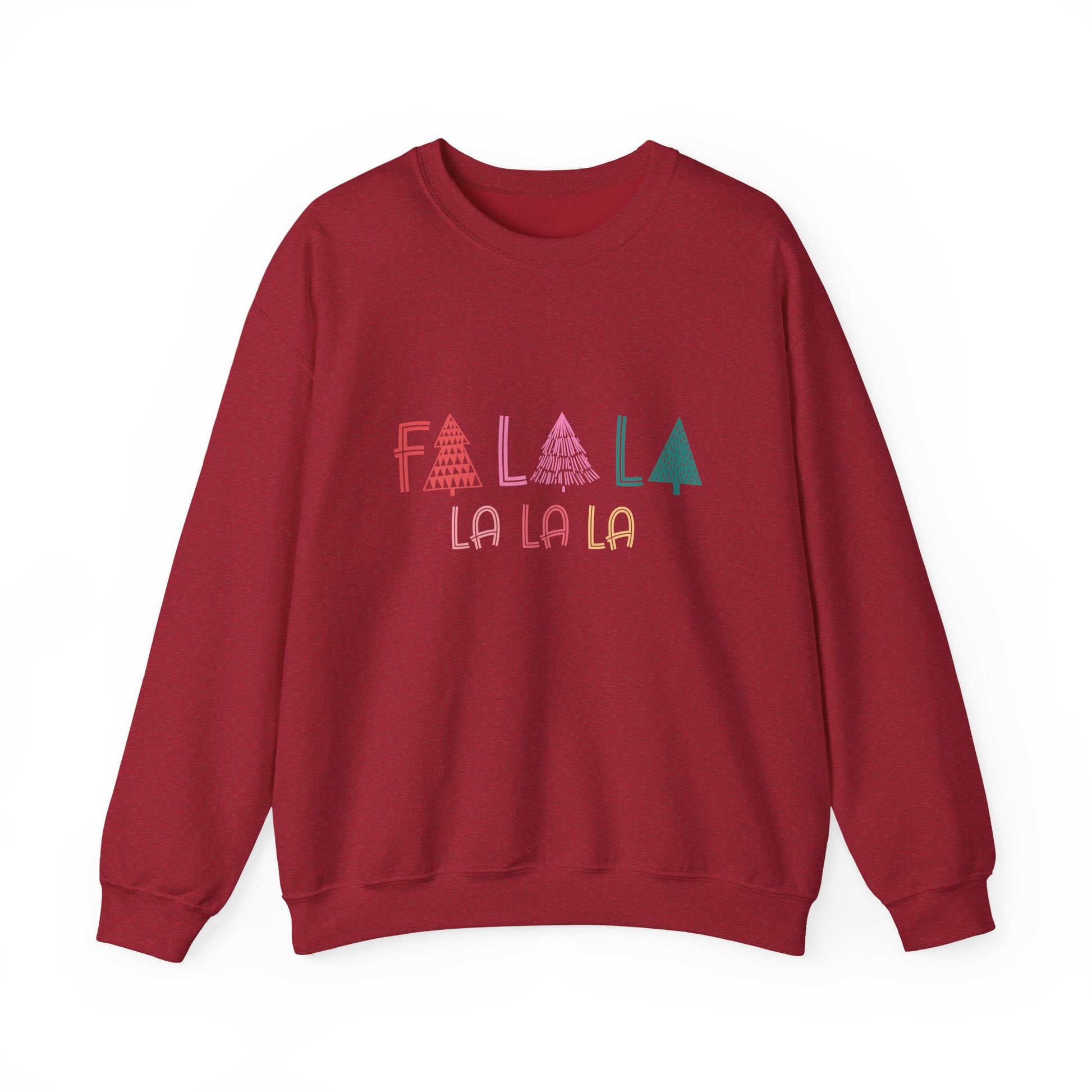 Fa La La Sweatshirt, Christmas Family Sweater, Christmas Holiday Sweatshirt - PopCultureByDesign36