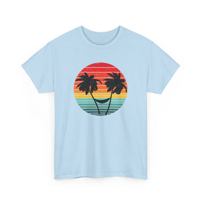Retro sunset, Palm Tree shirt, Beach vibes shirt, Summer time - PopCultureByDesign36