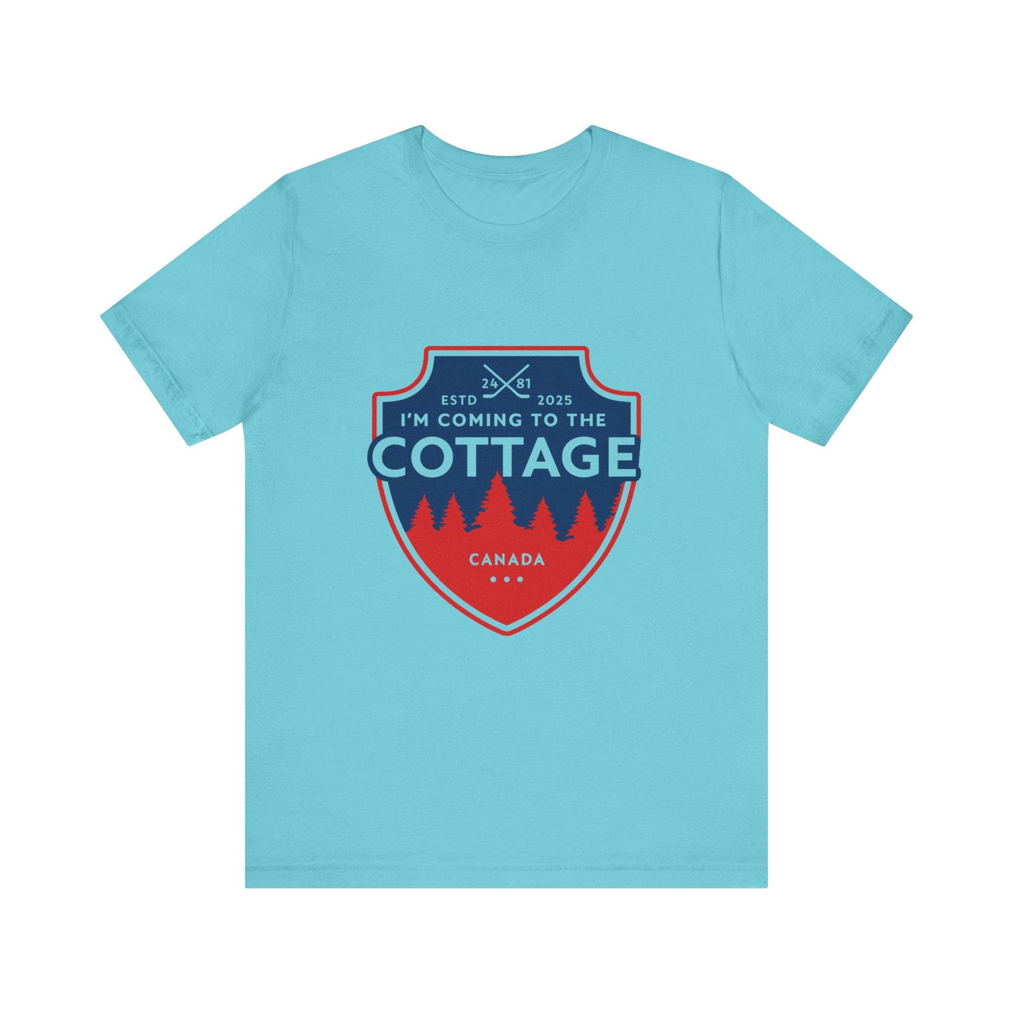Cottage Hockey Tee — “I’m Coming to the Cottage” Canadian Hockey Lover Shirt by PopCultureByDesign36