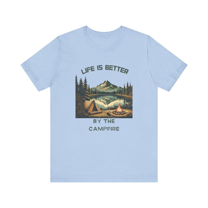 Camping by the lake, Camping shirt, Adventure shirt, Outdoor shirt - PopCultureByDesign36