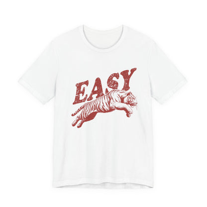 Easy Tiger Shirt, Retro Boho Tee, Hippie Clothes, Indie Shirt - PopCultureByDesign36