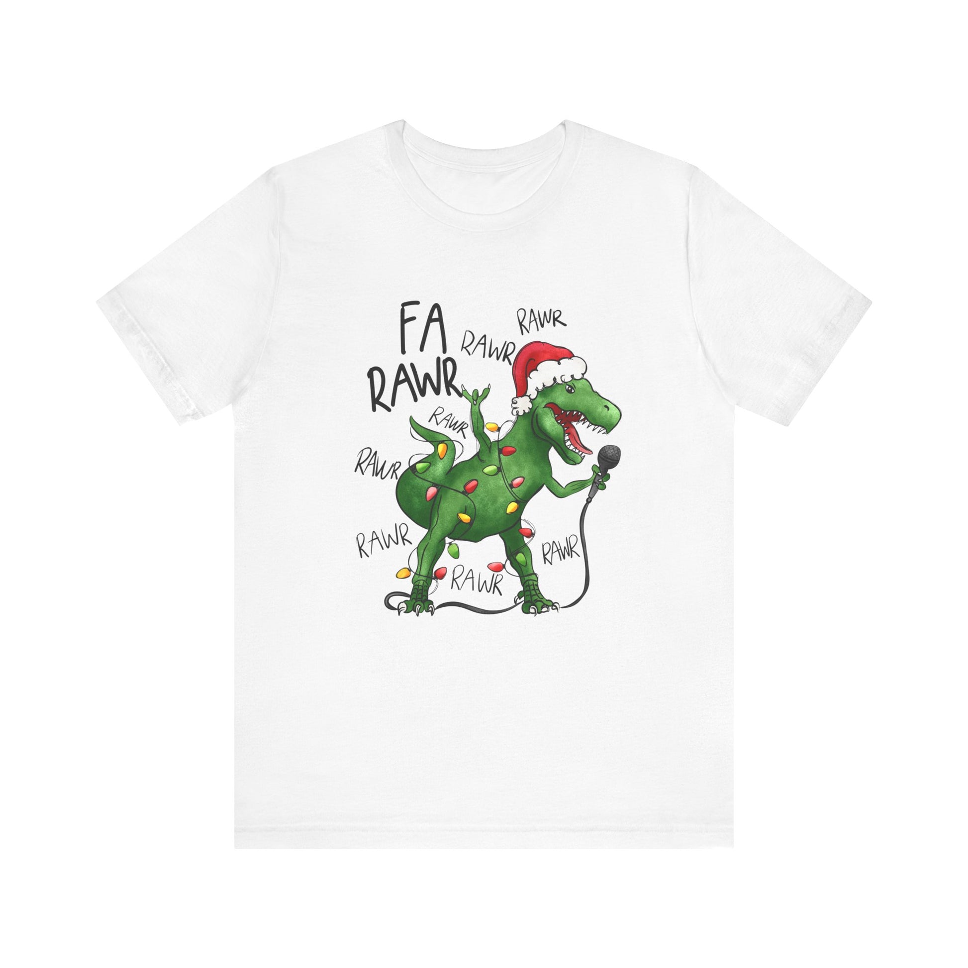 Dinosaur Karaoke Christmas Music Shirt, Christmas Music Shirt - PopCultureByDesign36