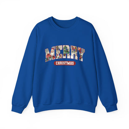 Christmas Sweatshirt, Christmas Gift Women, Merry Christmas Sweatshirt - PopCultureByDesign36