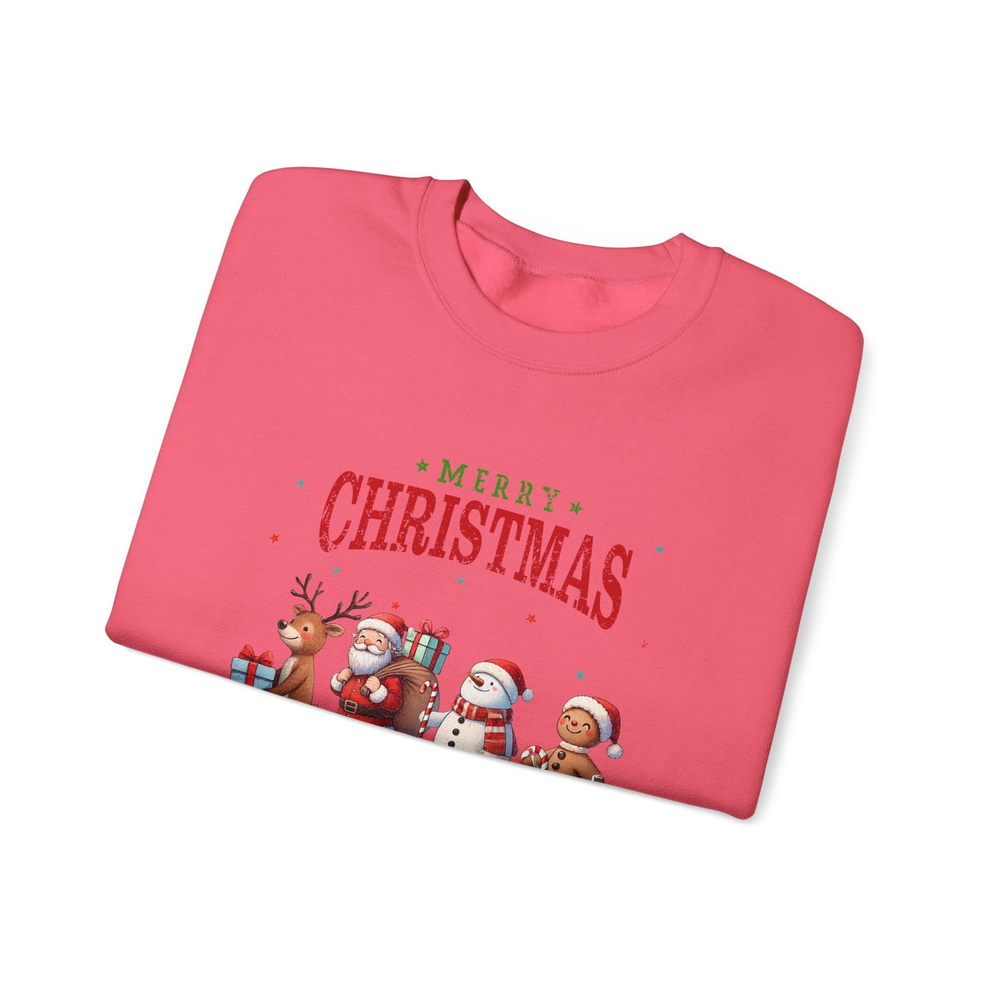 Christmas Sweatshirt, Cute Gingerbread Sweater, Gift For Christmas - PopCultureByDesign36
