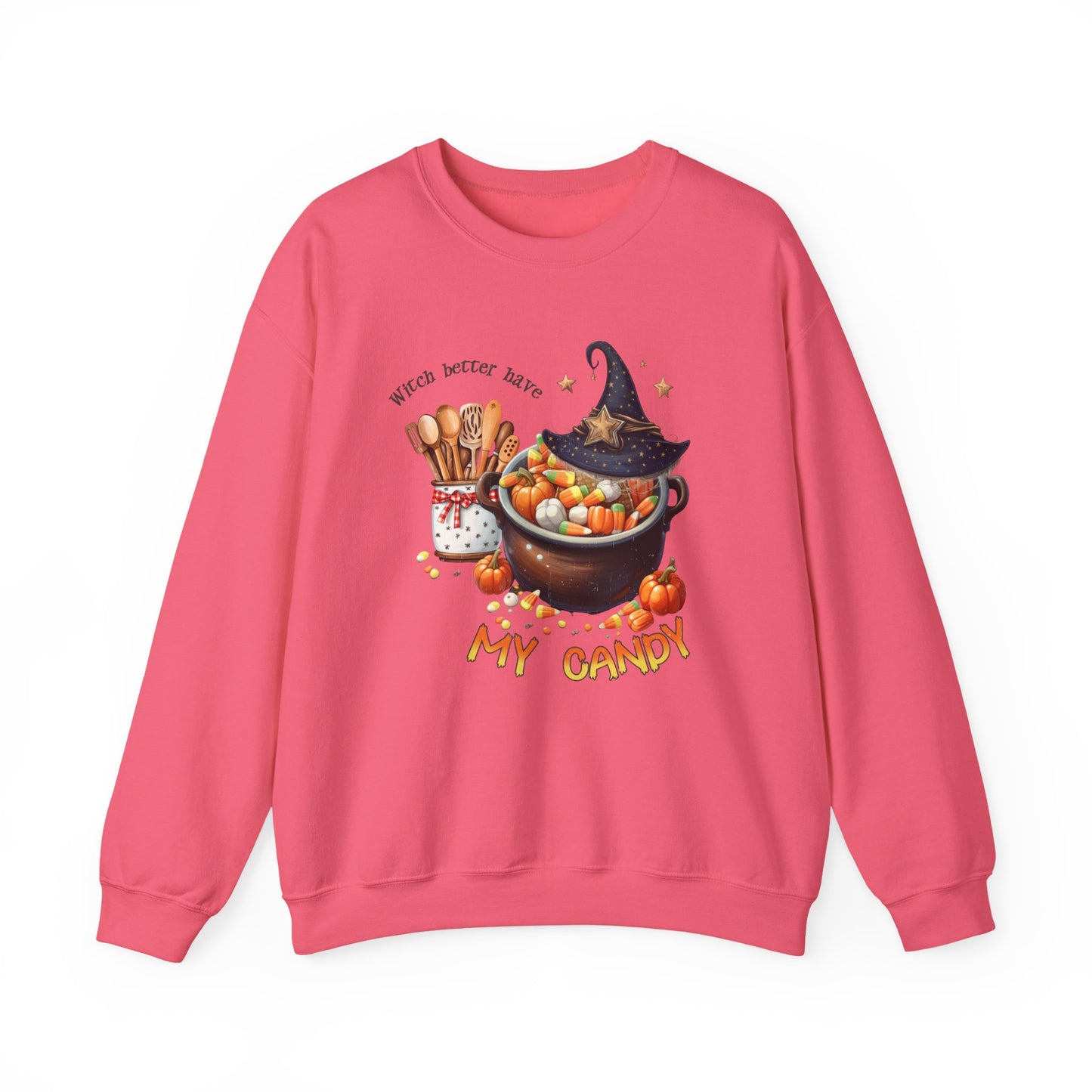 Halloween Trick or Treat Sweatshirt, Halloween Candy Sweatshirt - PopCultureByDesign36