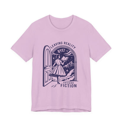 Leaving Reality, A Well Read Woman Shirt, Reading Shirt, Librarian Shirt - PopCultureByDesign36