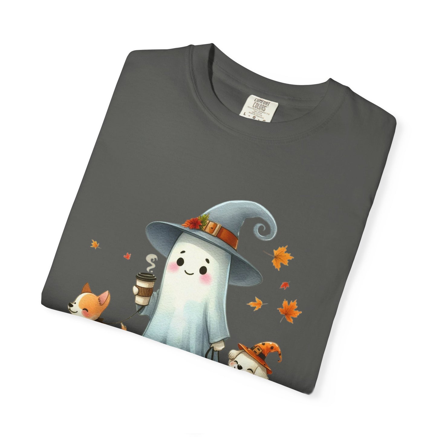 Cute ghost walking dogs shirt, cute fall shirt, ghost and dogs shirt - PopCultureByDesign36