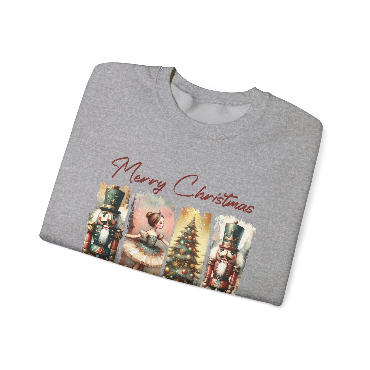 Merry Christmas Sweatshirt, Christmas Tis The Season Sweatshirt - PopCultureByDesign36