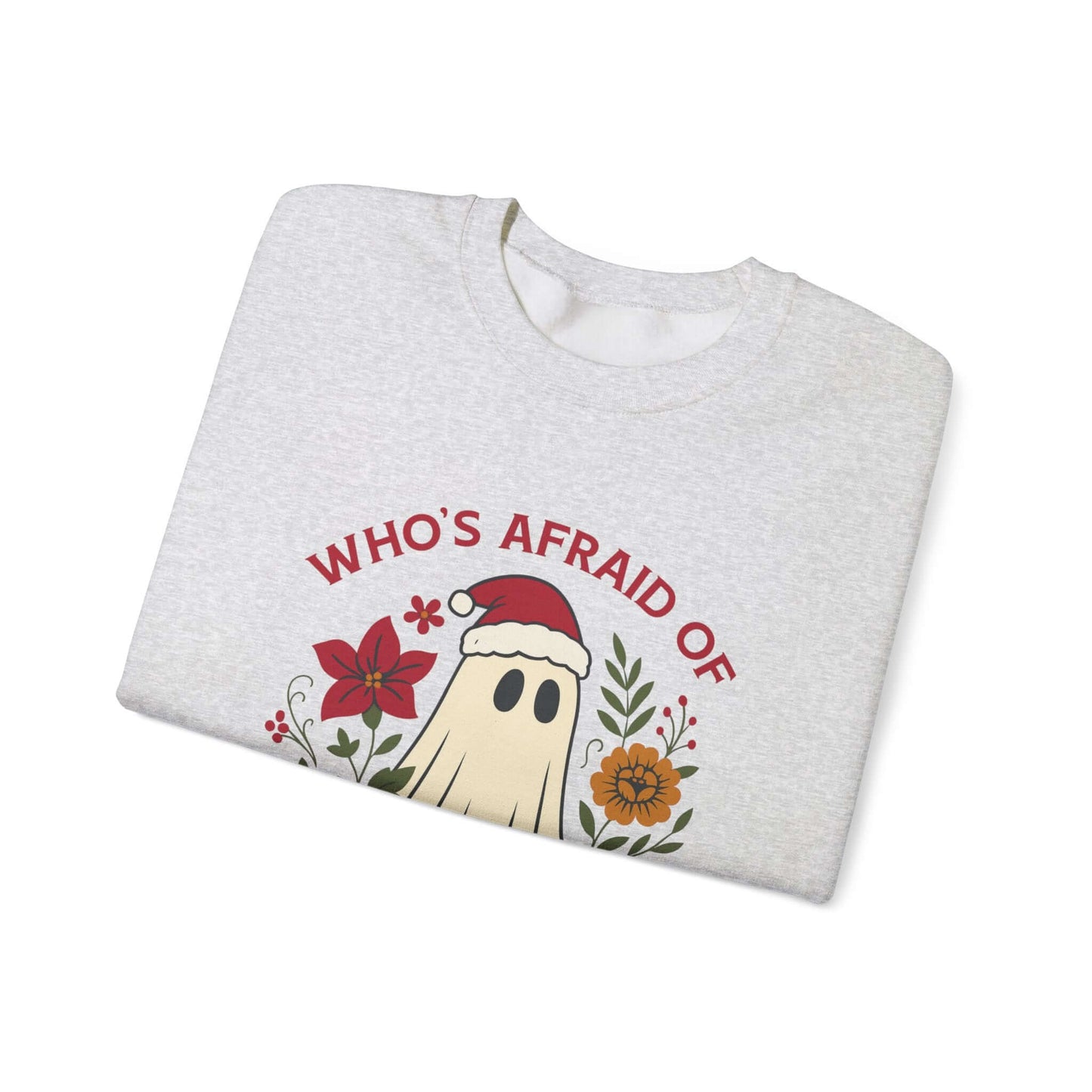 Halloween Ghost Santa Shirt, Bougie Ghost Sweatshirt