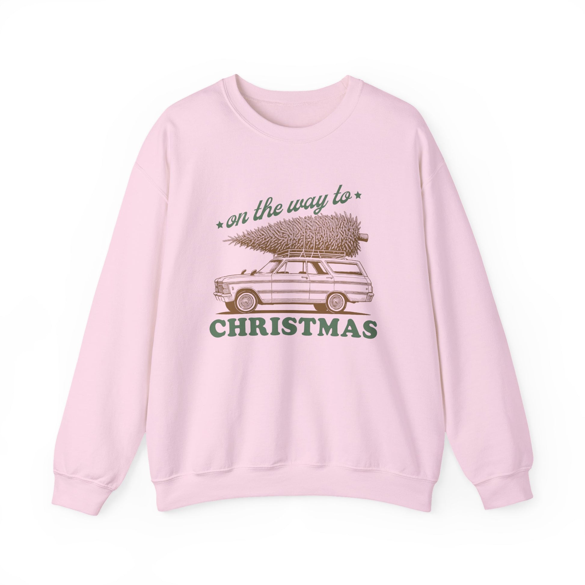 On The Way To Christmas, Xmas Sweatshirt, Family Christmas, Christmas Jolly - PopCultureByDesign36
