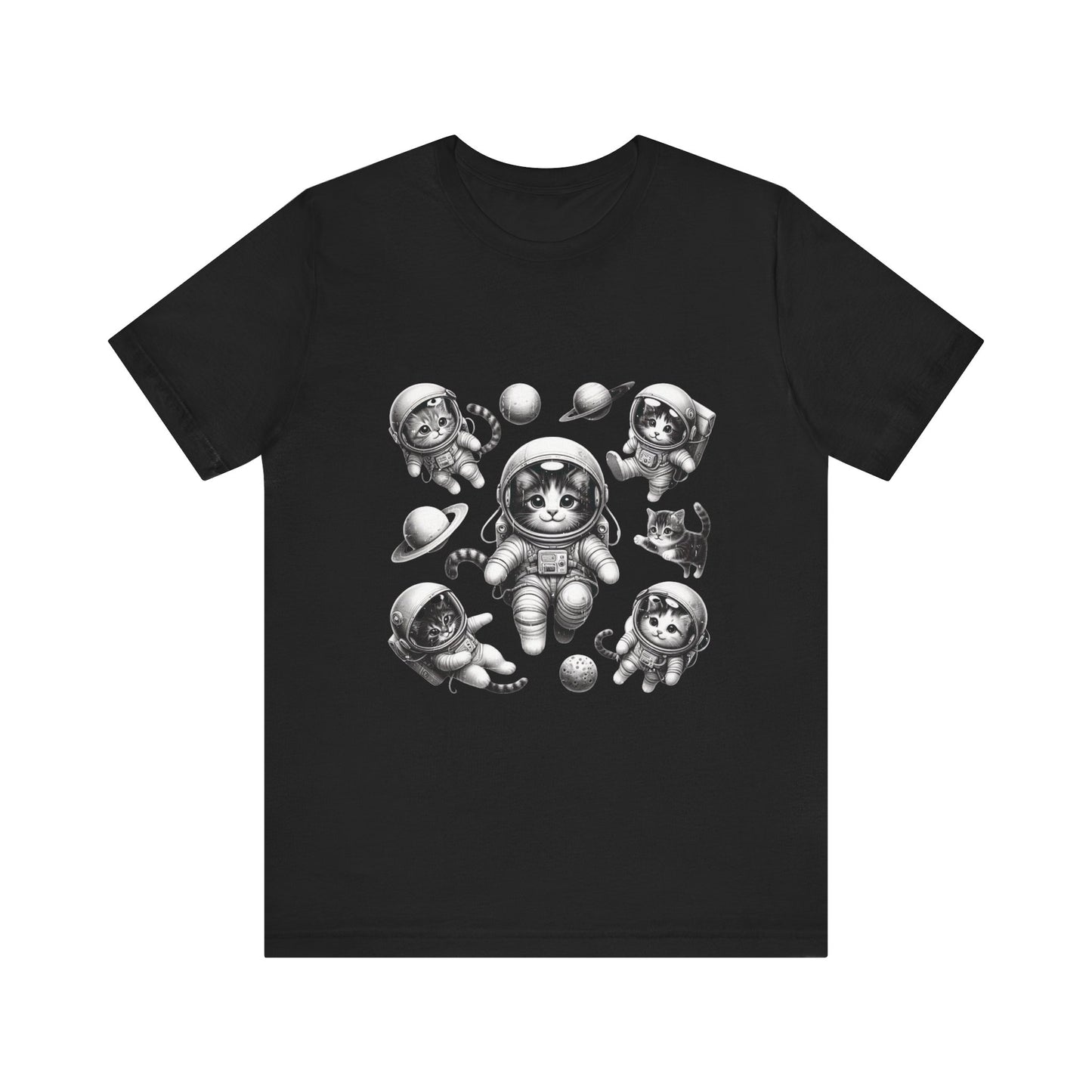 Kittens in Space Shirt, Funny Cat Shirt, Funny Kitten Shirt - PopCultureByDesign36