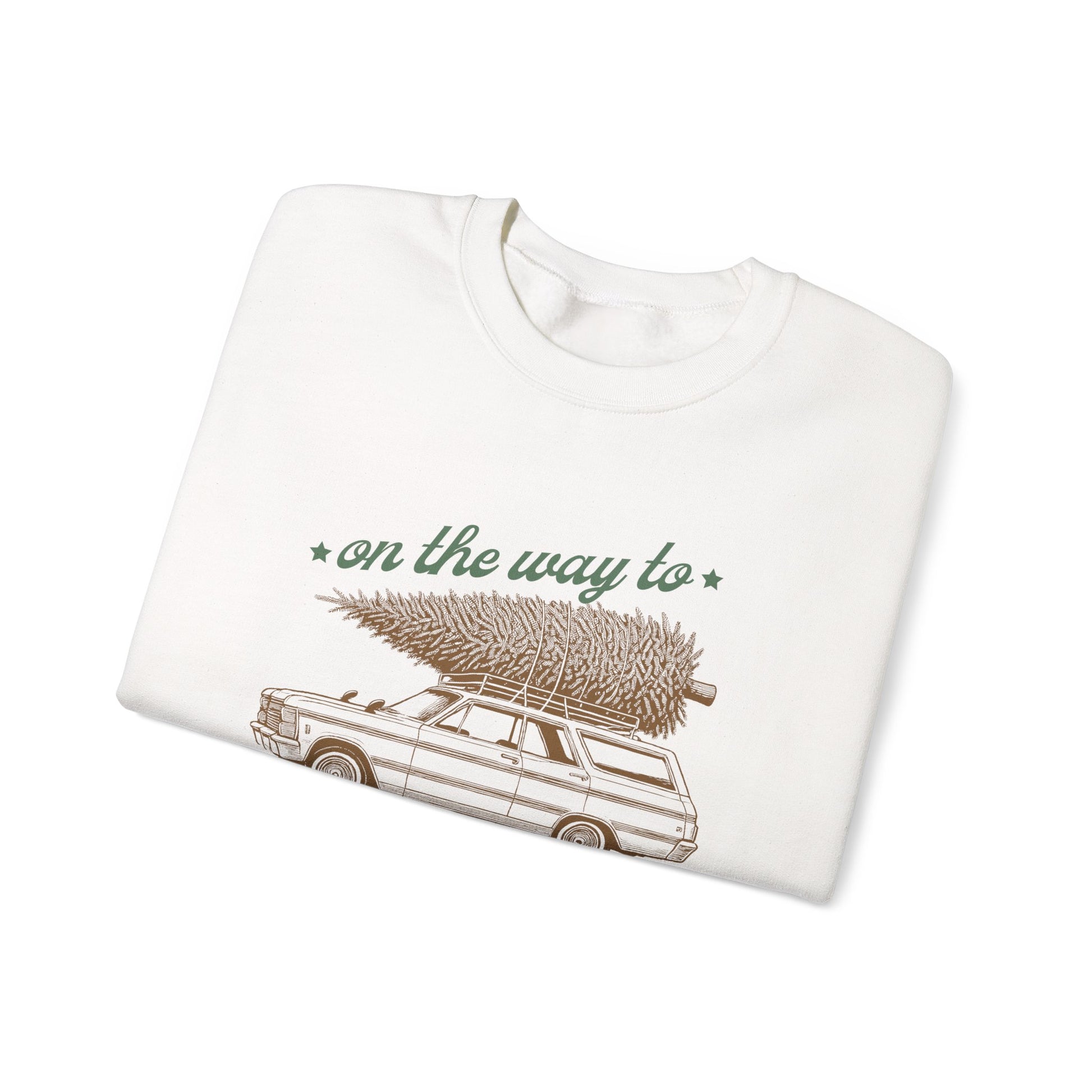 On The Way To Christmas, Xmas Sweatshirt, Family Christmas, Christmas Jolly - PopCultureByDesign36