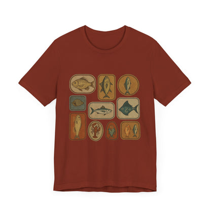 Retro Fisher Shirt, Fish Shirt For Men, Fisher Tee, Fisher Gifts - PopCultureByDesign36