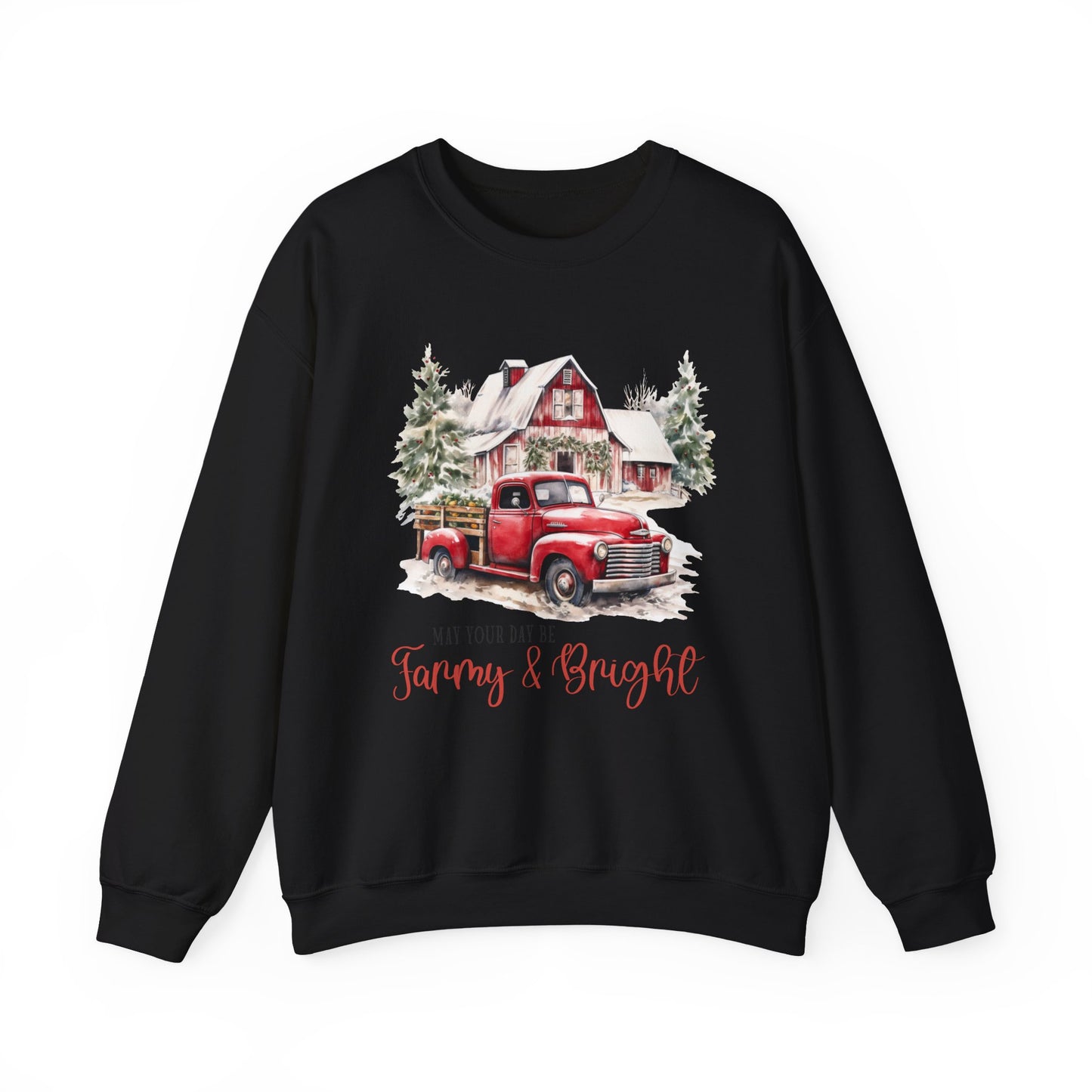 May your day be farmy and bright, Country Farm Christmas shirt - PopCultureByDesign36