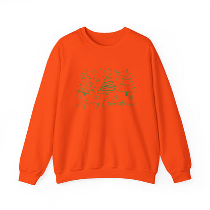 Boho Style Merry Christmas Sweatshirt, Cozy Christmas Outfit - PopCultureByDesign36