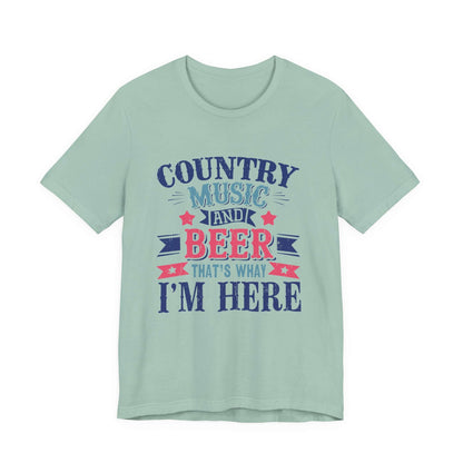 Country Music and Beer Shirt, Country Music Lover, Old Rodeo Shirt - PopCultureByDesign36