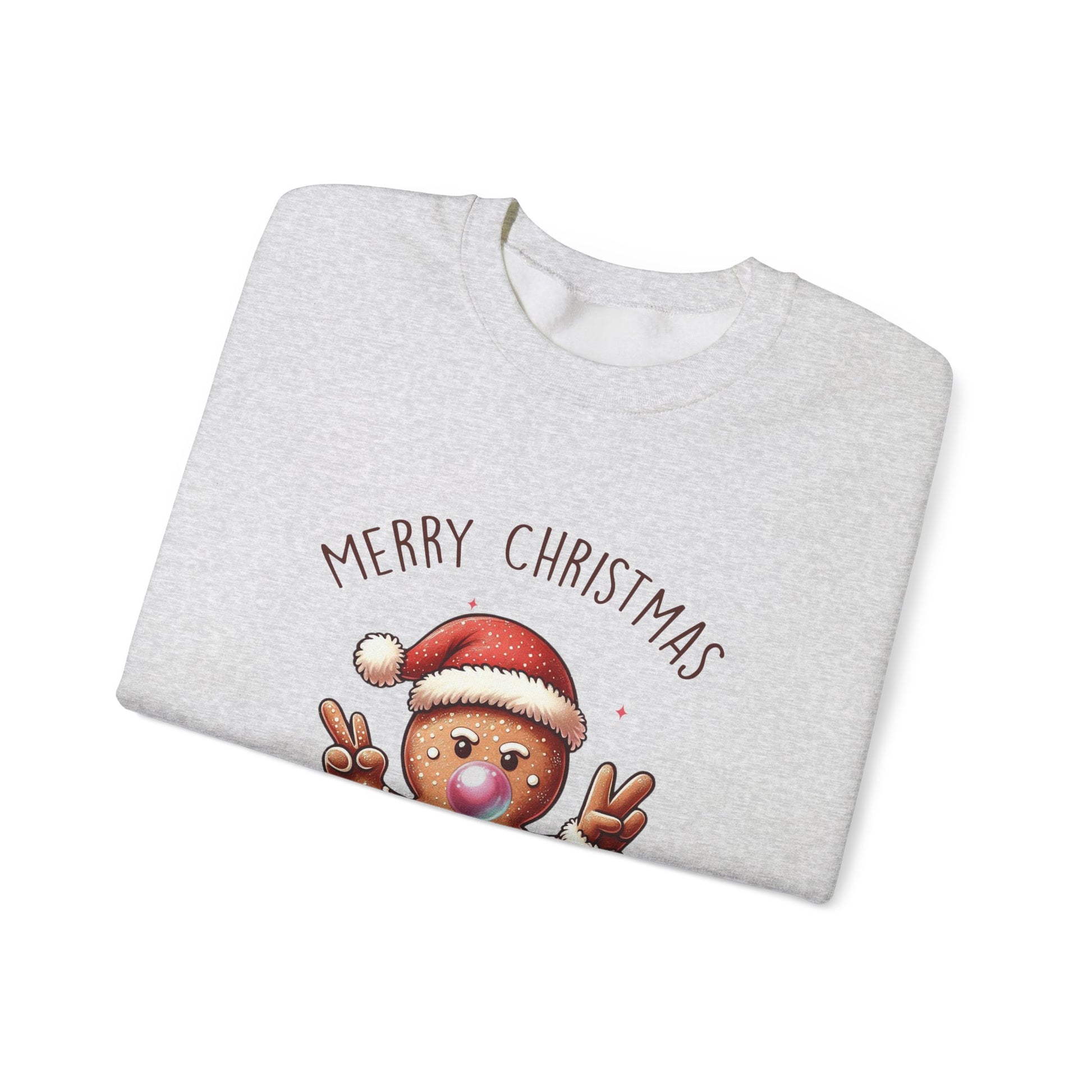Funny Christmas Gingerbread Sweatshirt, Christmas Cookie Shirt, Christmas Santa - PopCultureByDesign36