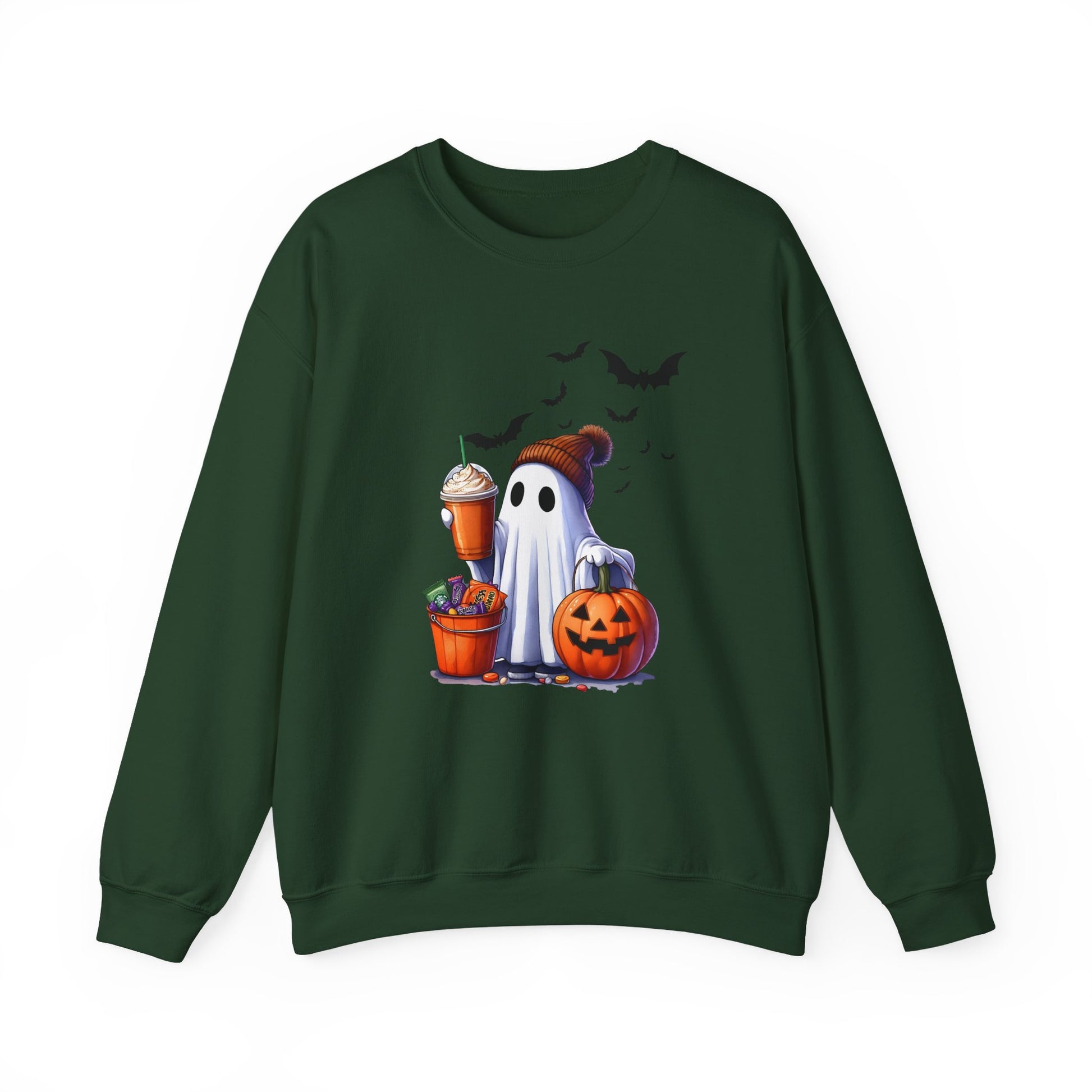 Cute Ghost Shirt, Halloween Ghost Coffee Shirt, Bougie Ghost Shirt - PopCultureByDesign36