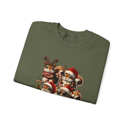 Funny Chipmunks Nut House Christmas Tee Shirt, Chipmunk Xmas Holiday Shirts - PopCultureByDesign36