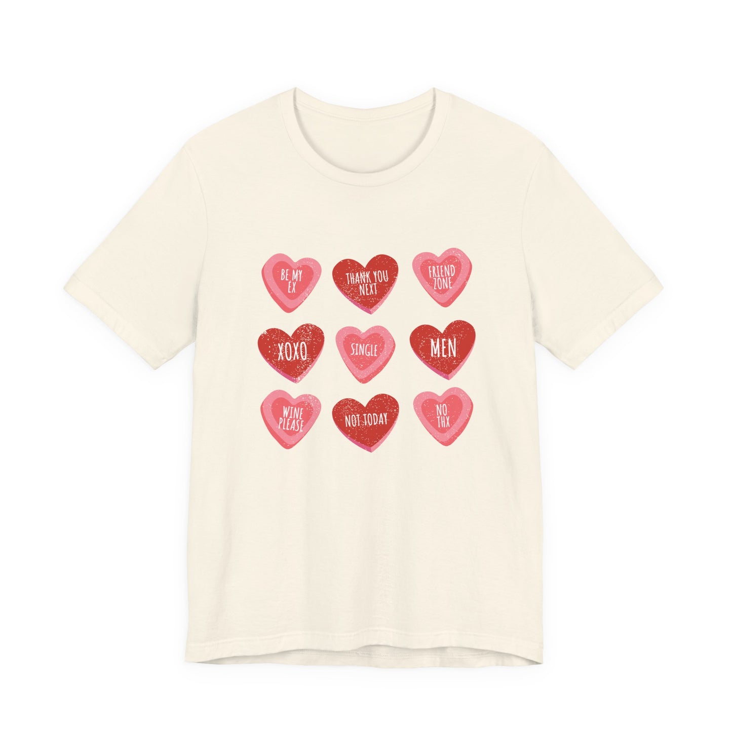 Candy Heart Shirt, Valentine's Day Gift, Conversation Hearts Shirt - PopCultureByDesign36
