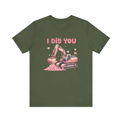 I Dig You Shirt, Valentines Day Shirt, Kid Valentines Shirt, Funny Valentines Day Shirt - PopCultureByDesign36