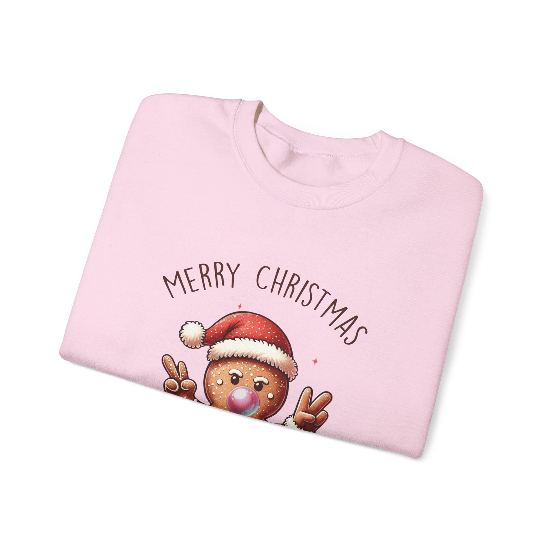 Funny Christmas Gingerbread Sweatshirt, Christmas Cookie Shirt, Christmas Santa - PopCultureByDesign36