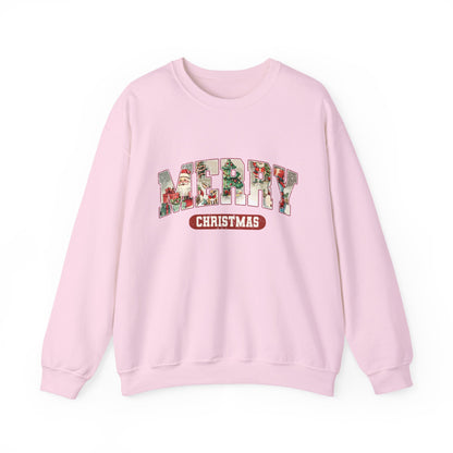 Christmas Sweatshirt, Christmas Gift Women, Merry Christmas Sweatshirt - PopCultureByDesign36