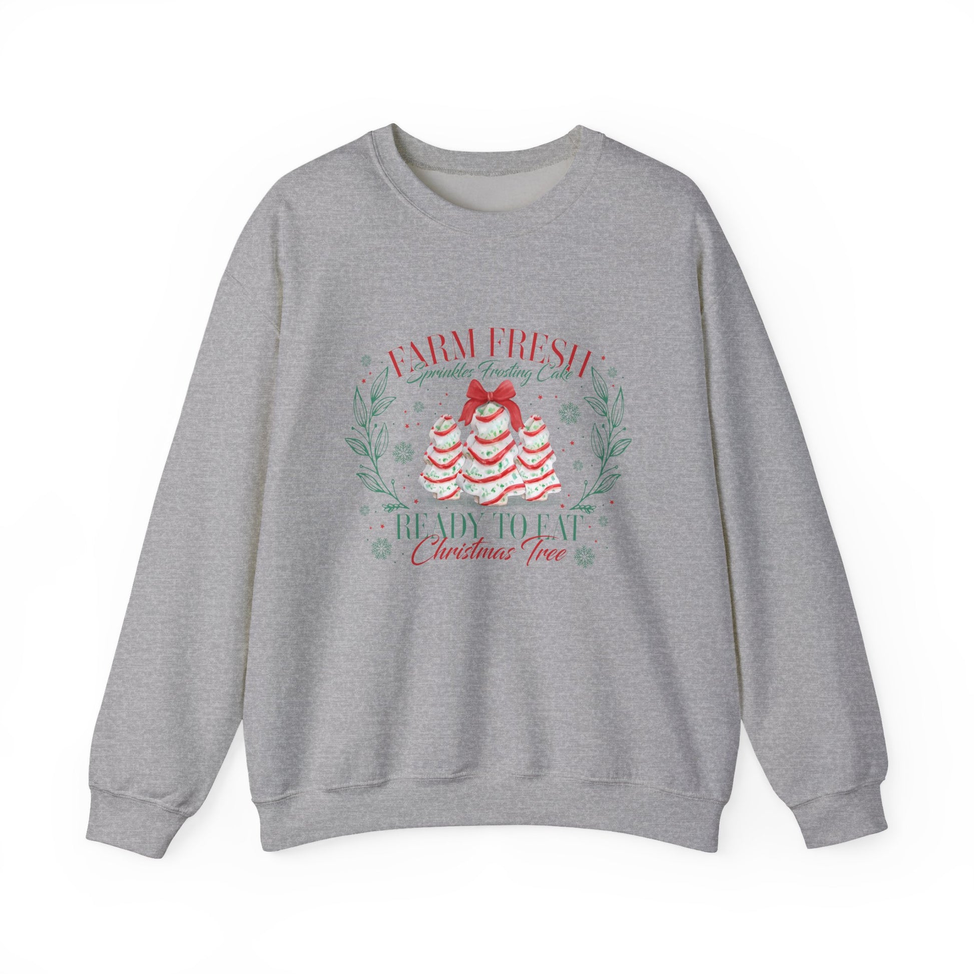 Farm Fresh Christmas Tree Cakes Shirt, Christmas Cake Sweatshirt - PopCultureByDesign36