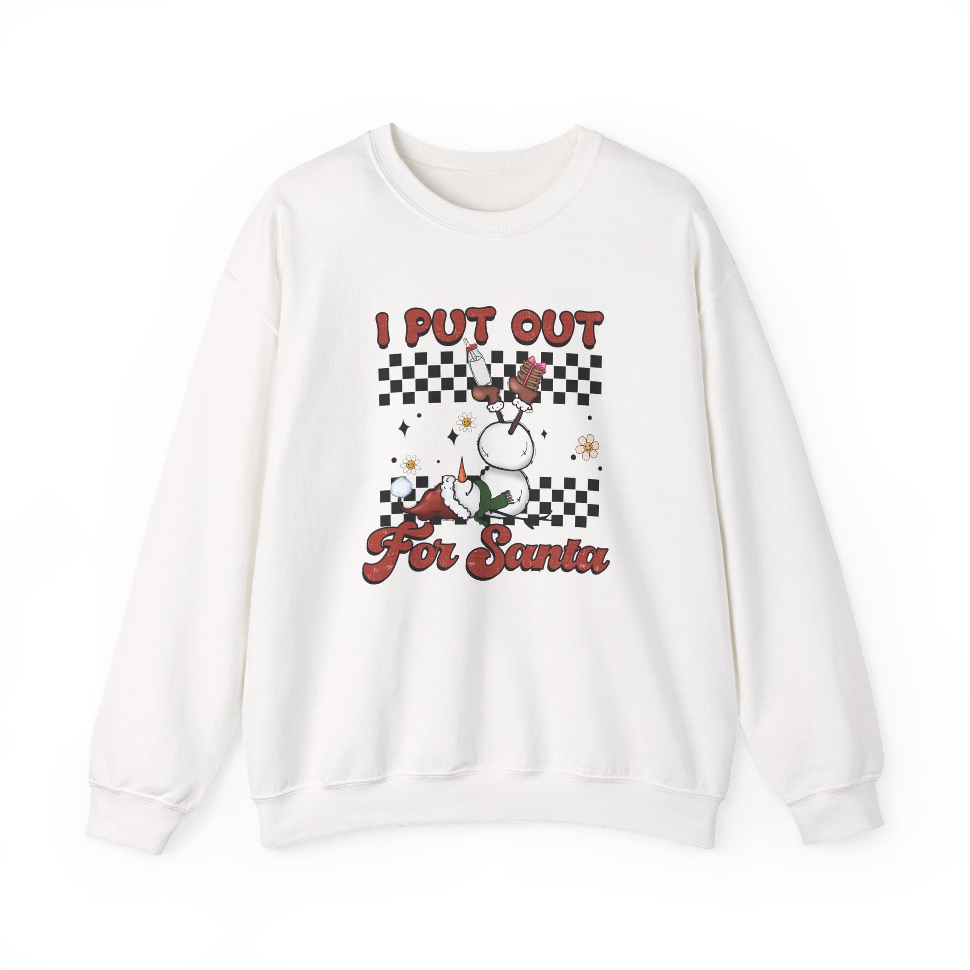 I Put Out For Santa Sweatshirt, Funny Christmas Sweatshirt, Funny Santa Sweatshirt - PopCultureByDesign36