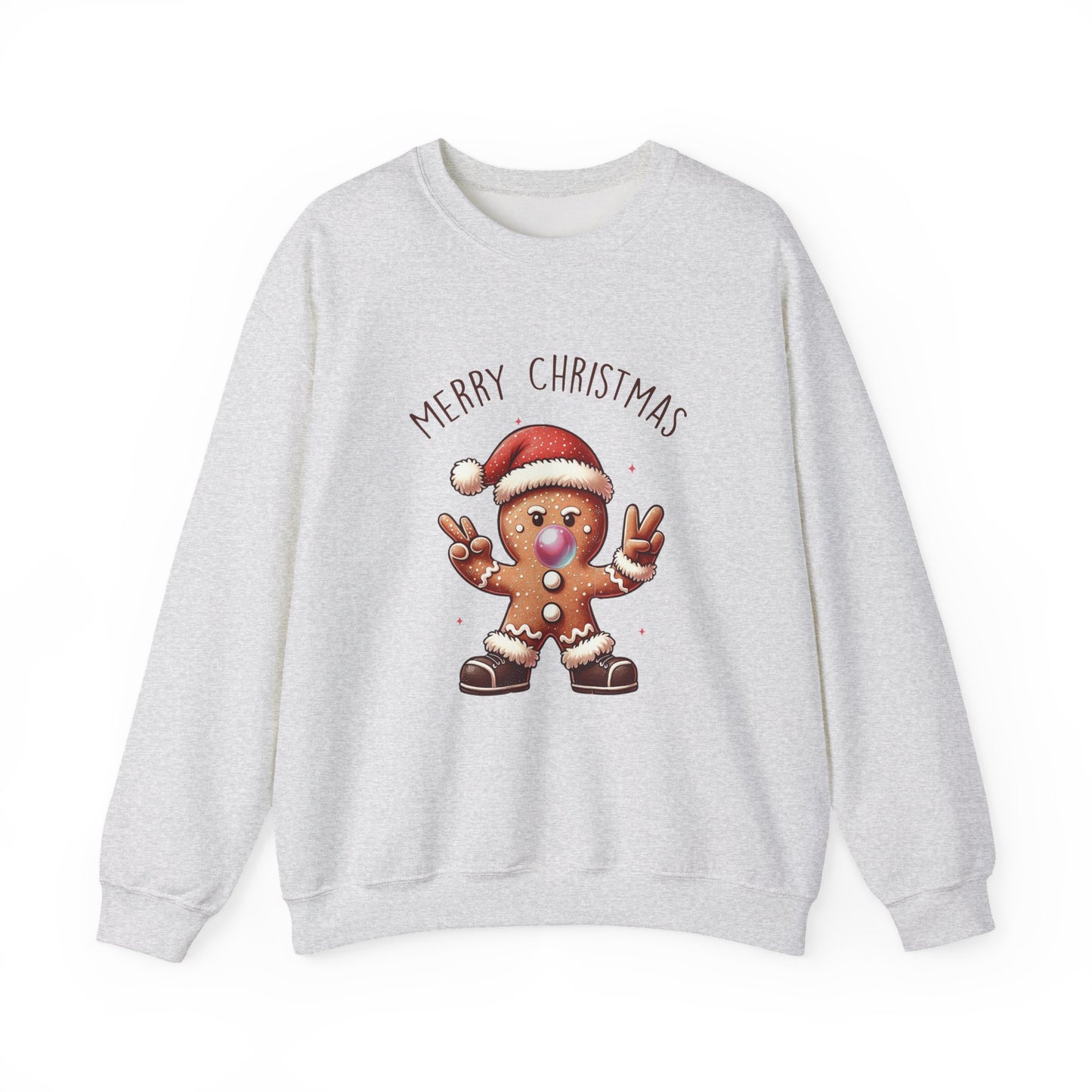 Funny Christmas Gingerbread Sweatshirt, Christmas Cookie Shirt, Christmas Santa - PopCultureByDesign36