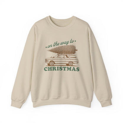 On The Way To Christmas, Xmas Sweatshirt, Family Christmas, Christmas Jolly - PopCultureByDesign36