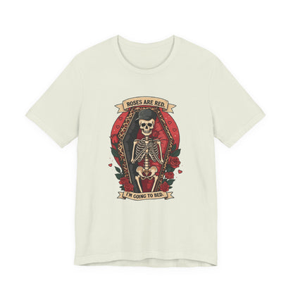 Valentine's Day Shirt, Funny Skeleton Valentines Shirt, I'm Dead Inside - PopCultureByDesign36