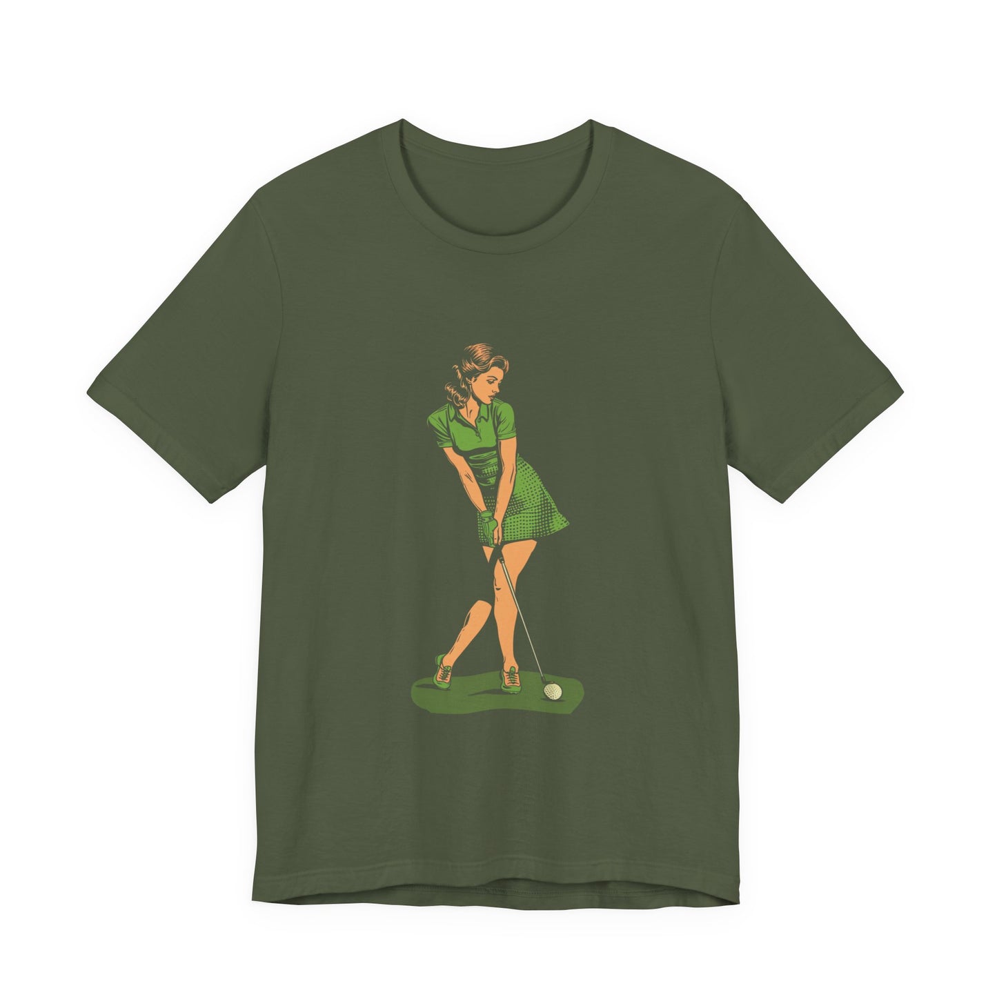 Funny Women Golf Shirt, Funny Golf Lover Shirt, Vintage Golf - PopCultureByDesign36