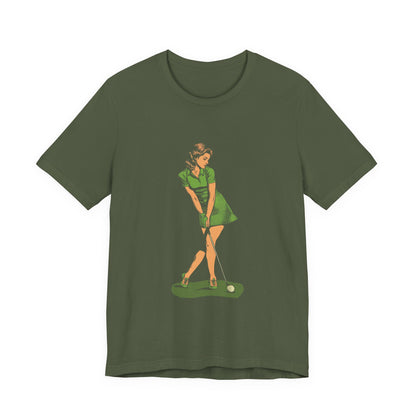 Funny Women Golf Shirt, Funny Golf Lover Shirt, Vintage Golf - PopCultureByDesign36