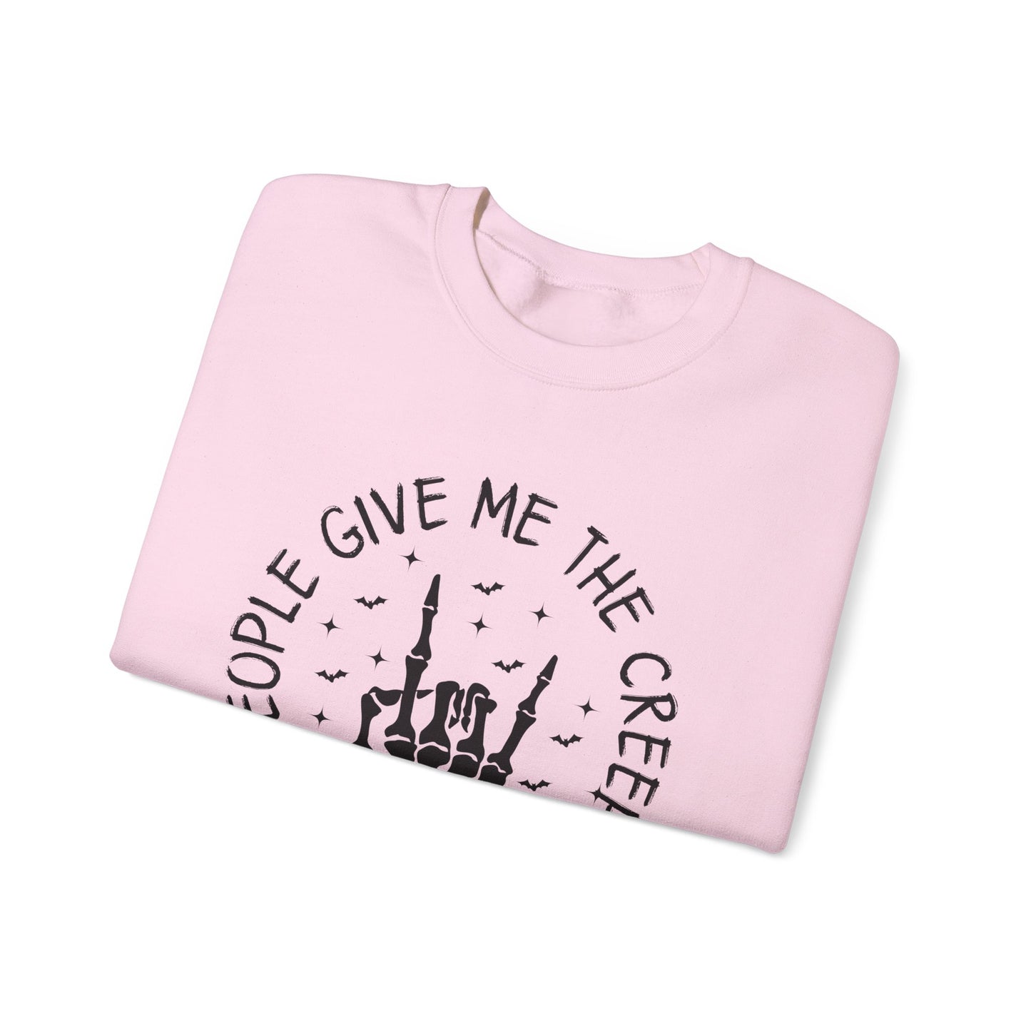 The Creeps Sweatshirt, Skeleton Hands Shirt, Skull Halloween Sweatshirt - PopCultureByDesign36