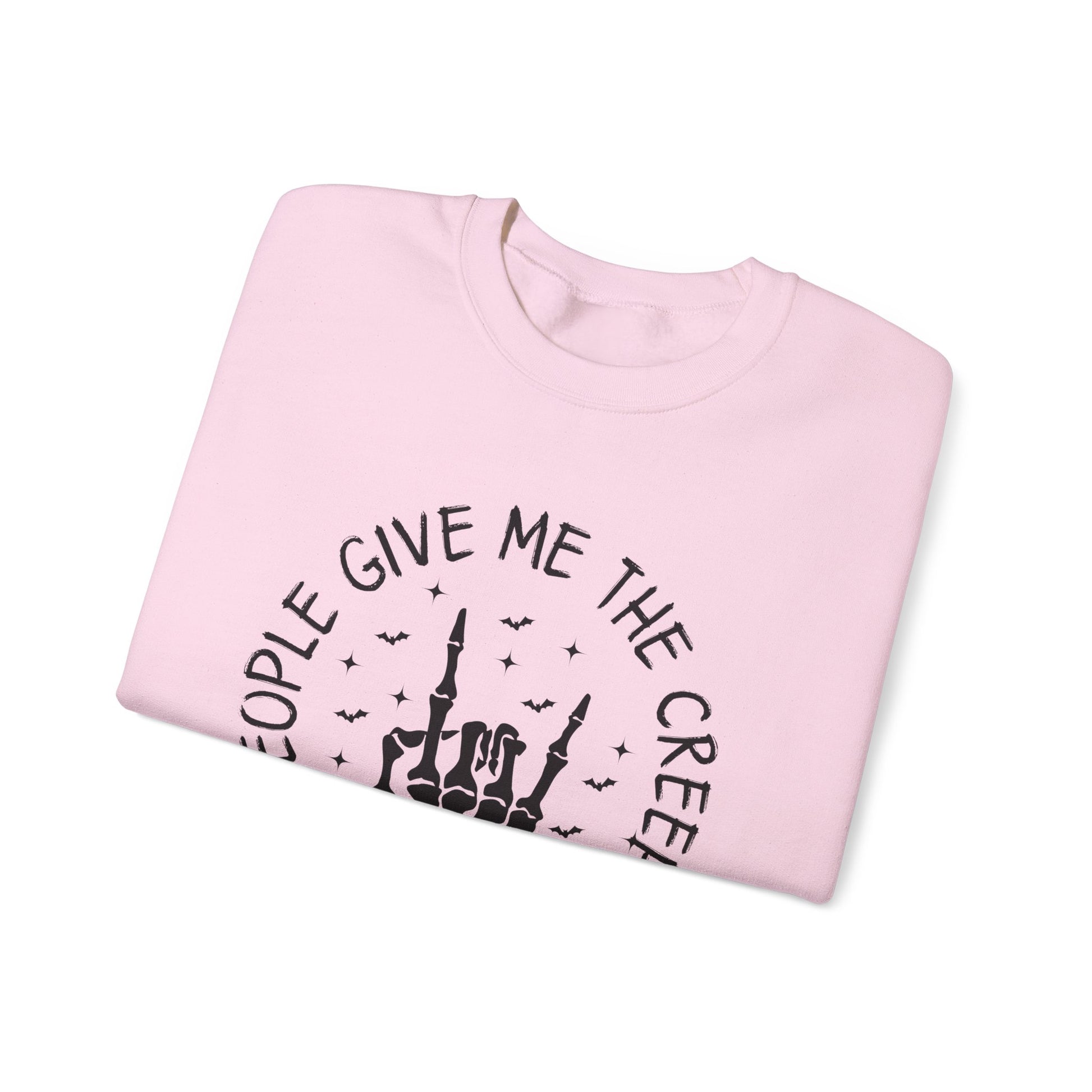 The Creeps Sweatshirt, Skeleton Hands Shirt, Skull Halloween Sweatshirt - PopCultureByDesign36