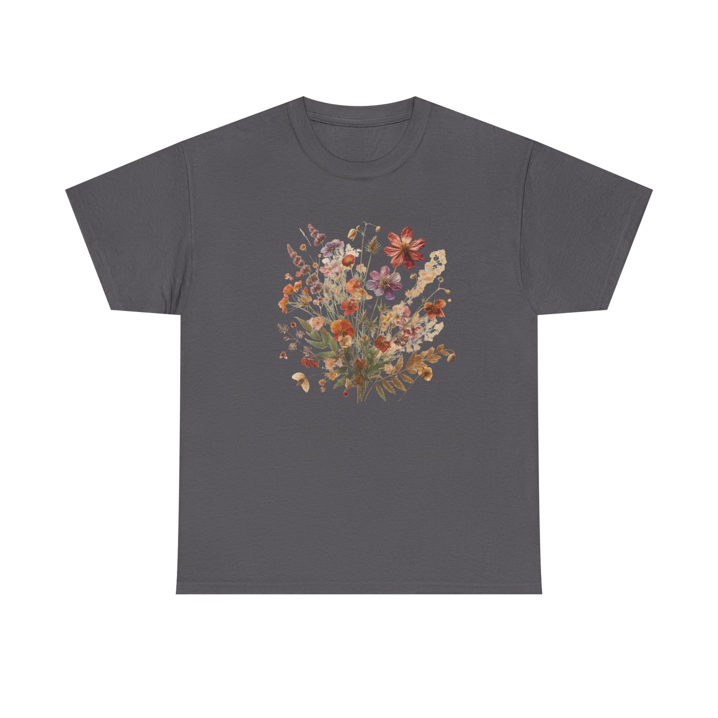 Wild Flowers T-Shirt, Floral Nature T-Shirt, Cottagecore Shirt - PopCultureByDesign36