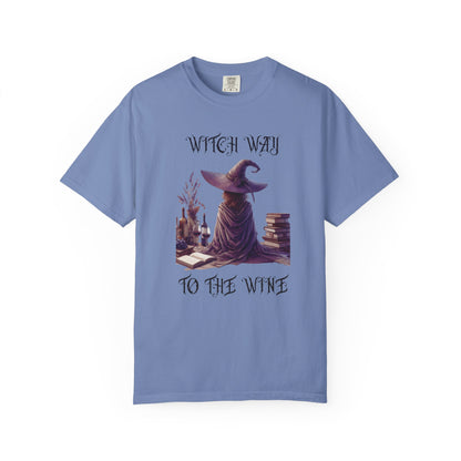 Funny Halloween Shirt, Halloween Witch Shirt, Wine Drinker Gift - PopCultureByDesign36