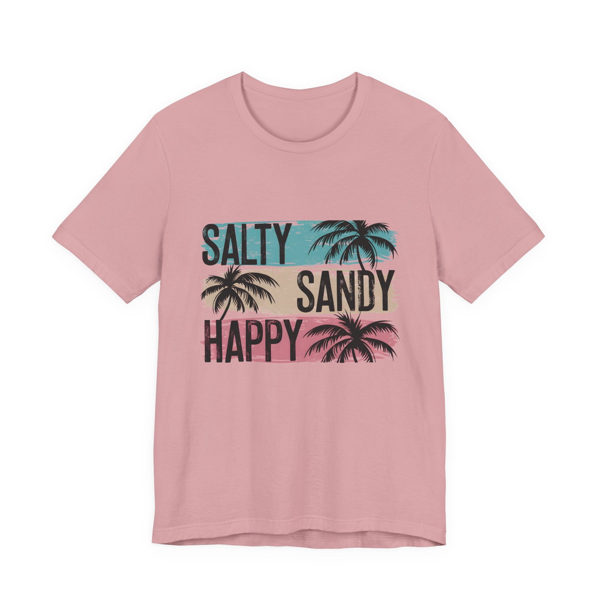 Salty Sandy Happy T-Shirt, Sandy Toes Salty Breeze Tee - PopCultureByDesign36