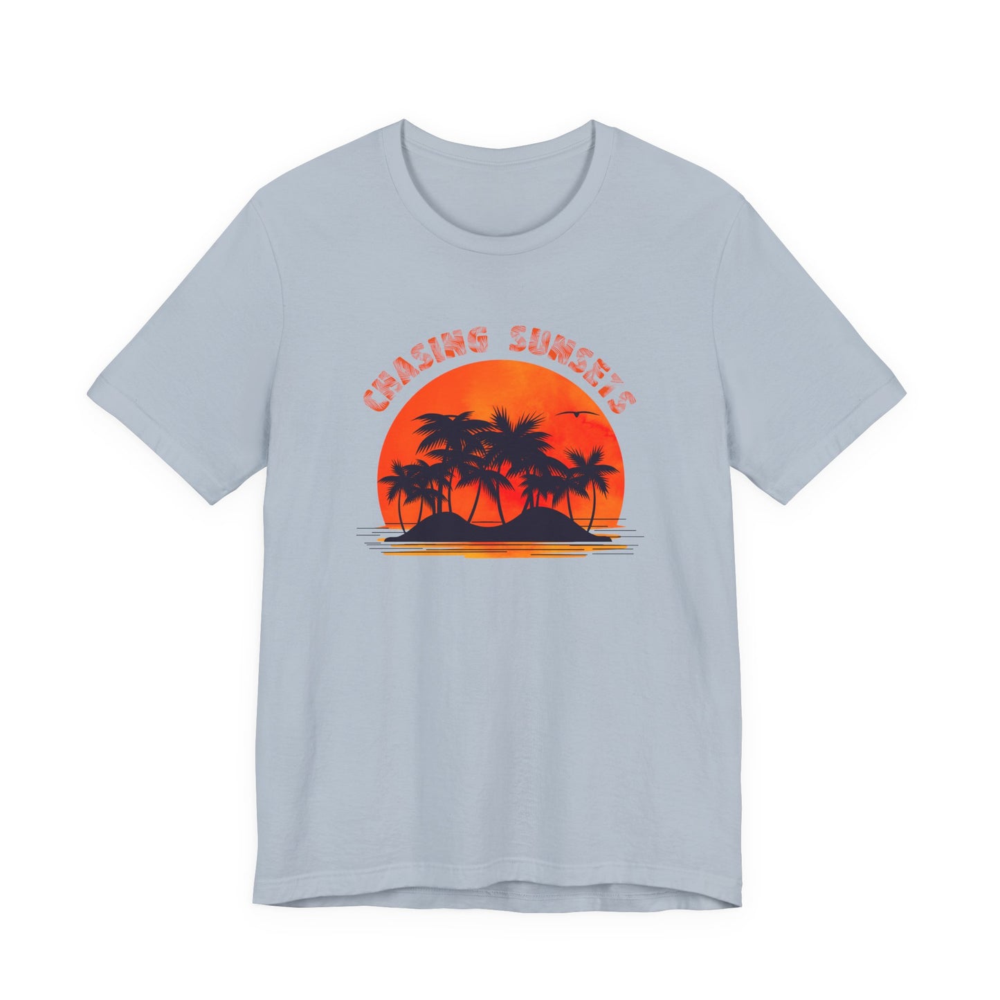 Vintage Palm Tree Shirt, Chasing Sunsets T-Shirt, Nature Shirt, Palm Beach Shirt - PopCultureByDesign36