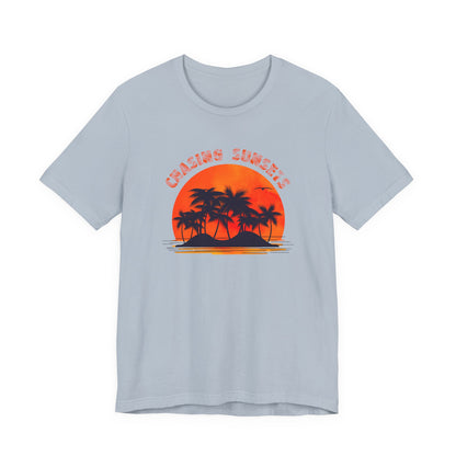 Vintage Palm Tree Shirt, Chasing Sunsets T-Shirt, Nature Shirt, Palm Beach Shirt - PopCultureByDesign36