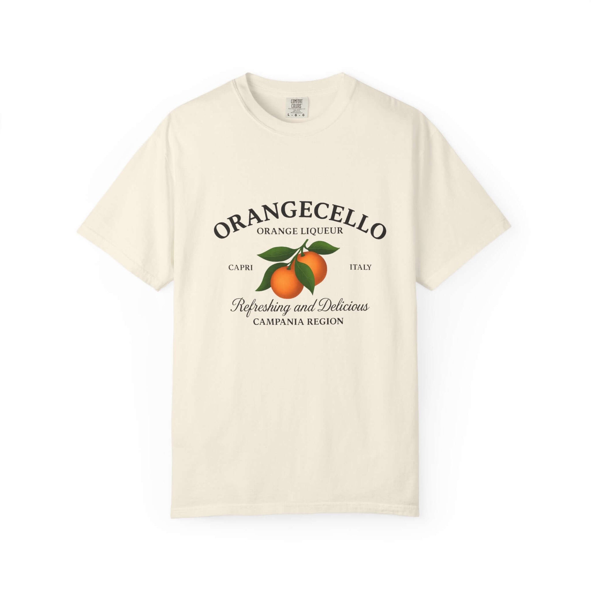 Orangecello Tee, Orangecello Graphic Shirt, Italian Summer Cocktail Shirt - PopCultureByDesign36