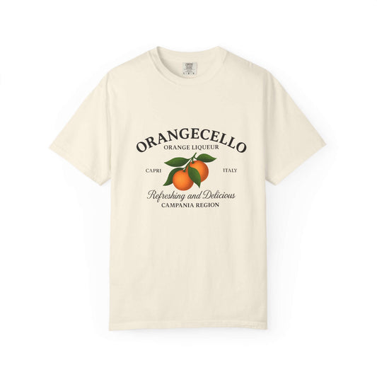 Orangecello Tee, Orangecello Graphic Shirt, Italian Summer Cocktail Shirt - PopCultureByDesign36