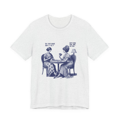 Funny Card Playing Tee, Card Playing Lovers Tee, Vintage Style Top - PopCultureByDesign36