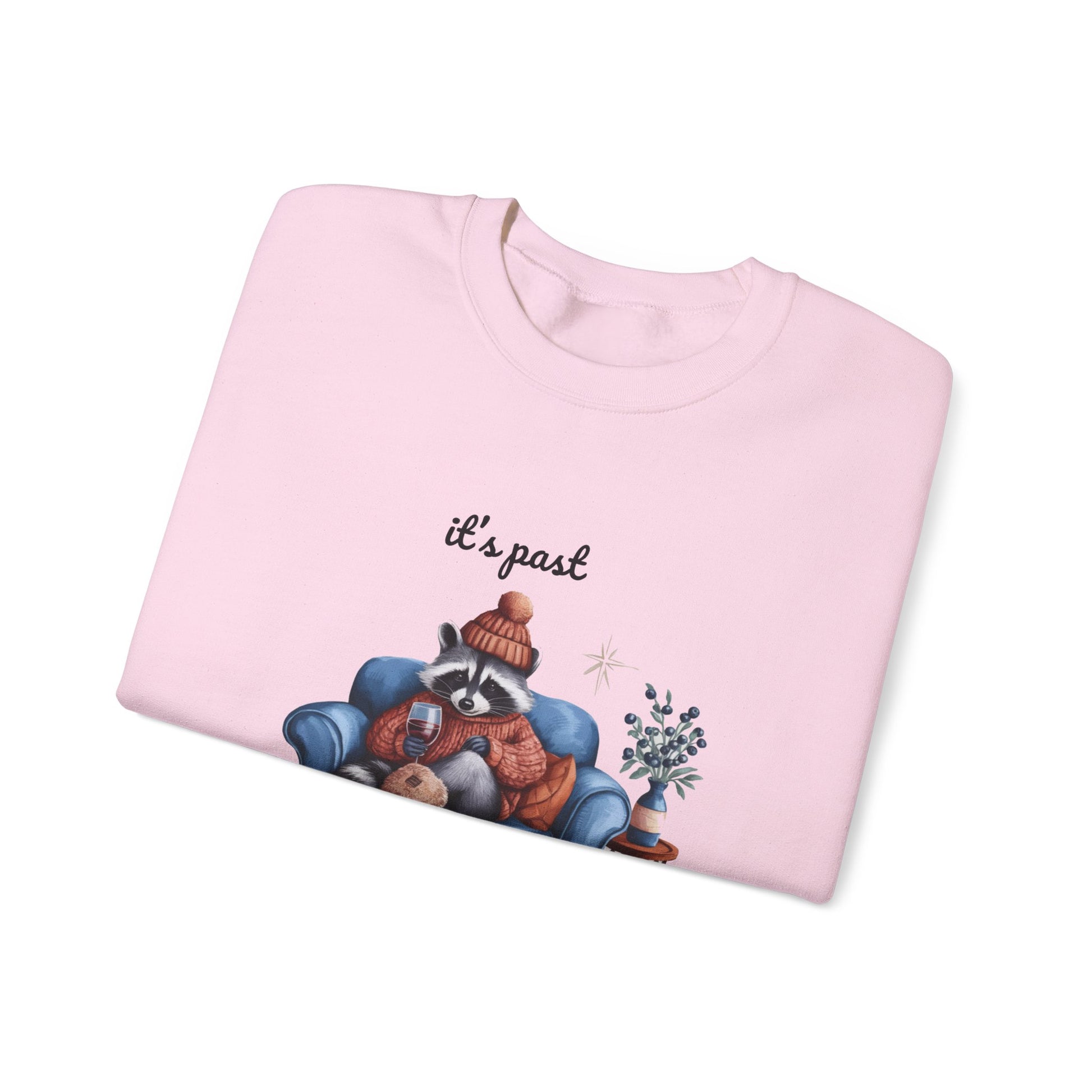 Funny Raccoon Sweatshirt, Cute Christmas Raccoon Sweatshirt, Christmas Sweatshirt - PopCultureByDesign36