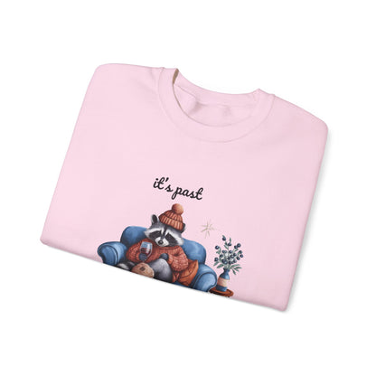 Funny Raccoon Sweatshirt, Cute Christmas Raccoon Sweatshirt, Christmas Sweatshirt - PopCultureByDesign36