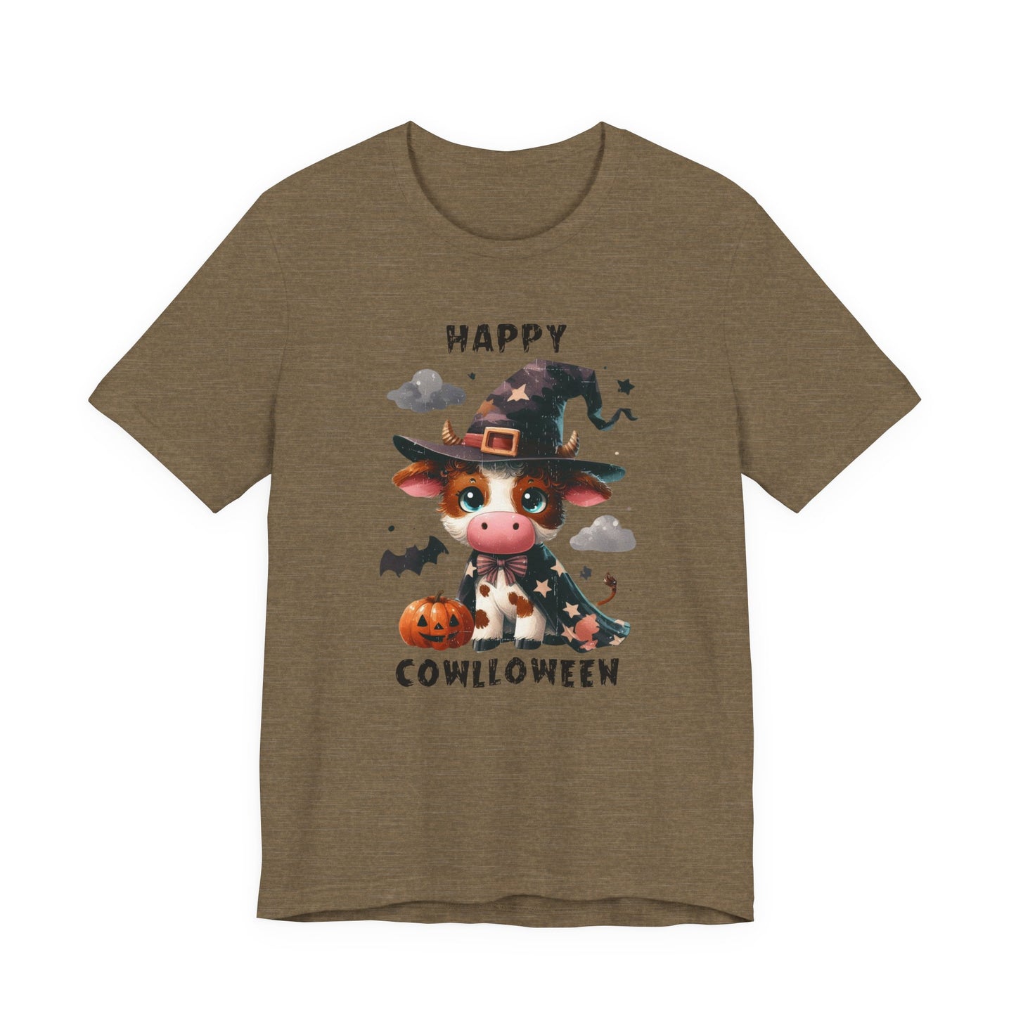 Happy Cowlloween, Cow alovers Halloween Shirt, Halloween Cow Shirt - PopCultureByDesign36
