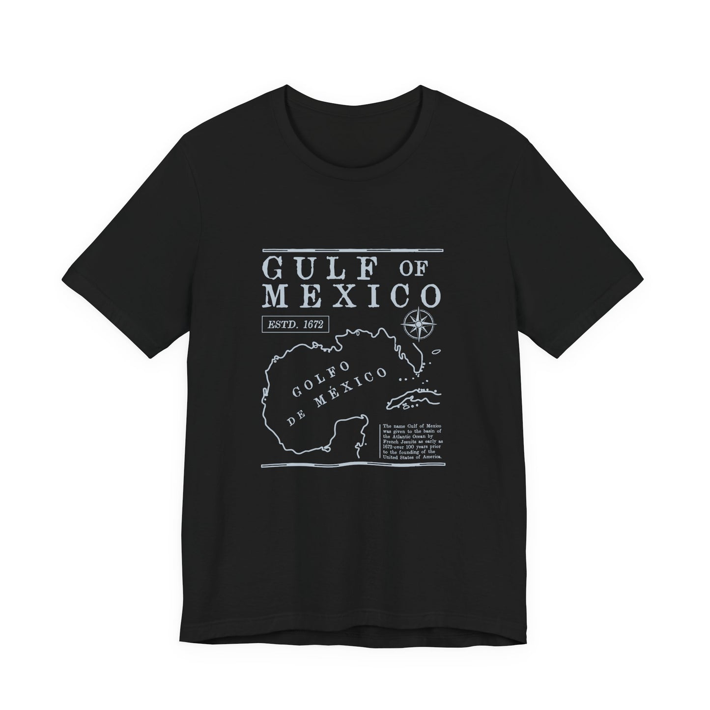 Gulf of Mexico Shirt, Gulf Coast Shirt, Historical Gulf of Mexico - PopCultureByDesign36